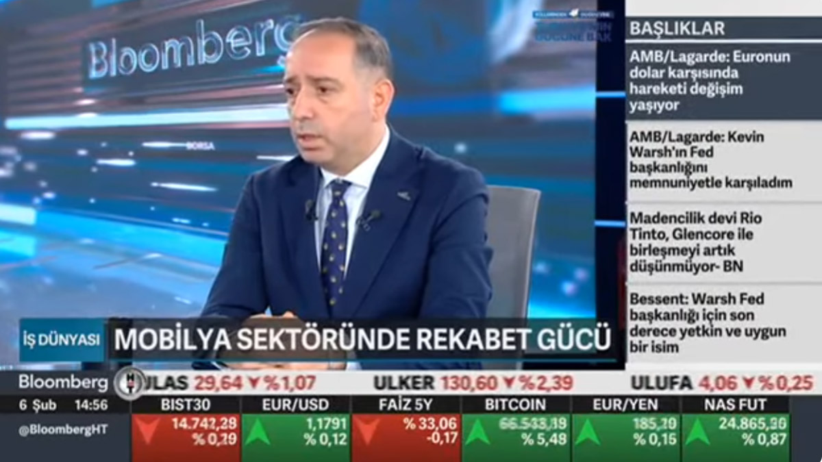 MOSDER Başkanı Sn. Davut KARAÇAK Bloomberg HT İş Dünyası Programı'na Katıldı